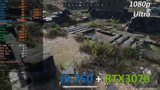 Can an i5-750 from 2009 handle a RTX3070? смотреть онлайн