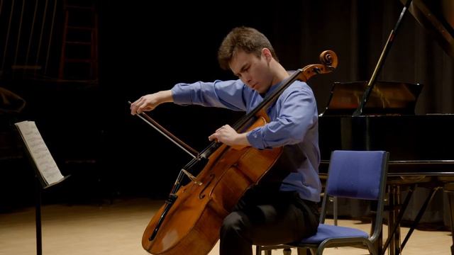 Cellist Jonah Ellsworth | Ysaÿe Cello Sonata . Opus 28 . Movt. 1 смотреть онлайн