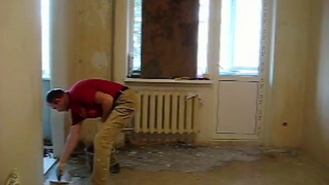 Стяжка пола 1 этап грунтовка смотреть онлайн