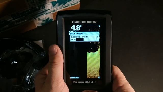 Видеообзор эхолота Humminbird PiranhaMax 4 DI
