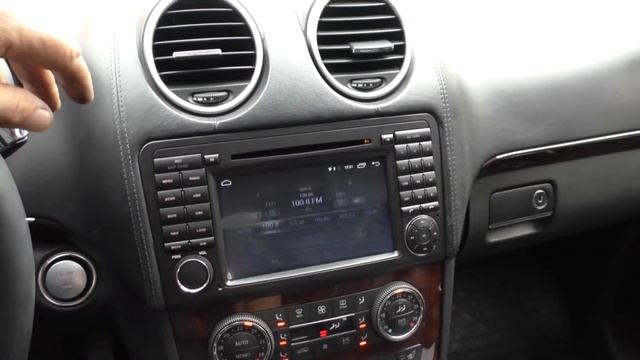 LeTrun магнитола на Mercedes GL500 2007 года смотреть онлайн