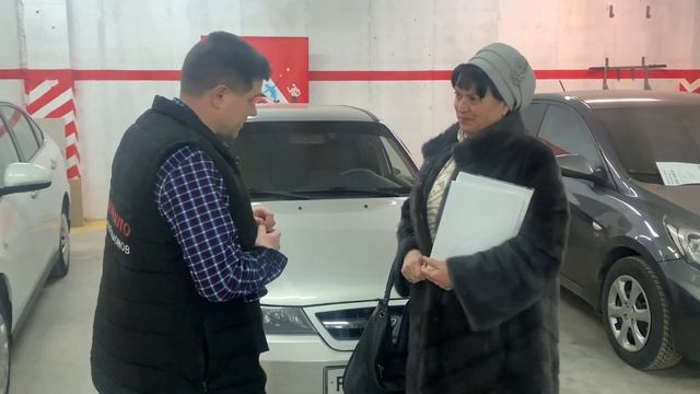 Поздравляем Елену Викторовну с покупкой Daewoo Nexia! Отзывы Автосалон Boston