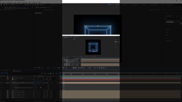 КАК СДЕЛАТЬ 3D КУБ В ADOBE AFFTER EFFECTS ?! AE 3D CUBE ?! смотреть онлайн