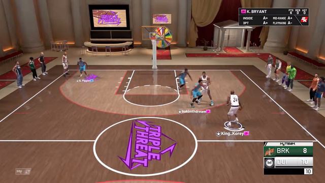 Triple Threat MyTeam NBA 2K19 w/ Kobe Bryant Grant Hill Tim Duncan смотреть онлайн