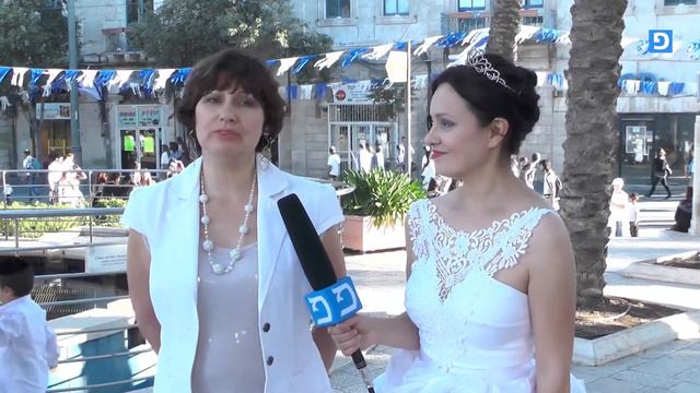 Parade of brides in JERUSALEM (JerusalemDay) Парад невест в Иерусалиме! смотреть онлайн
