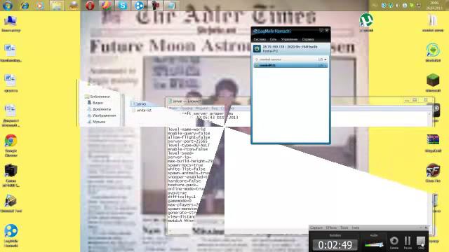 как сделать сервер майнкрафт смотреть онлайн