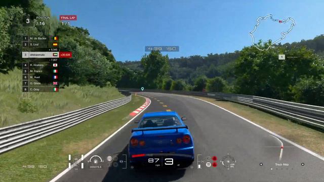 Nissan GTR Skyline, Paul walker Favorite Car | Gran Turismo™SPORT смотреть онлайн
