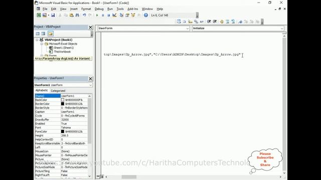 VBA Userform Random Background Picture From an Array смотреть онлайн