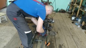 Урал-боббер течь сальника хвостовика