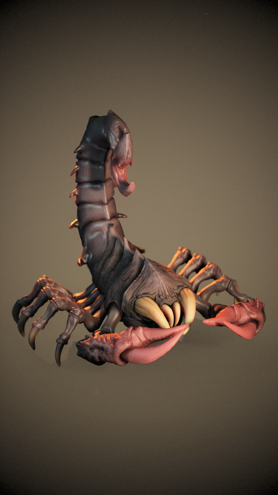SpeedSculpt - Scorpion #shorts #3d #art смотреть онлайн