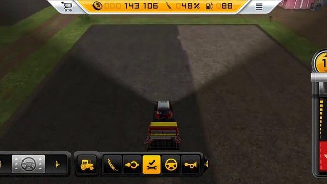 Культивация и посев - Farming simulator 14 смотреть онлайн