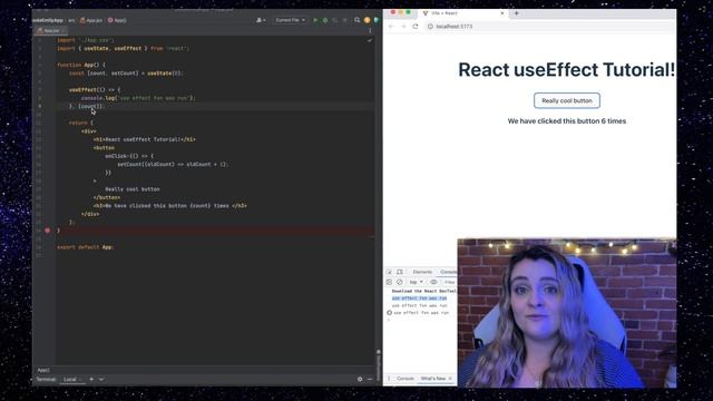 React JS Tutorial #7: the useEffect Hook смотреть онлайн
