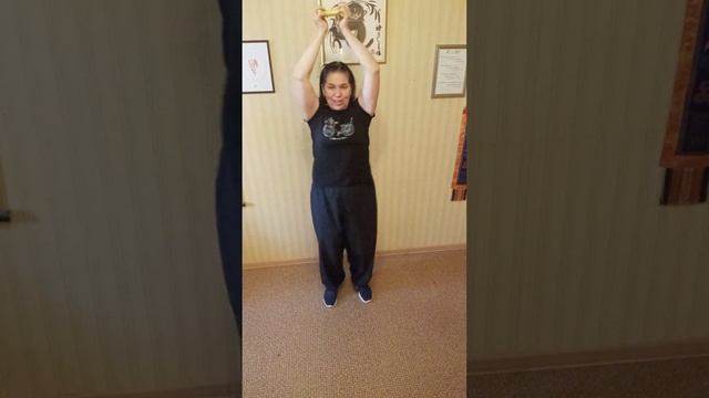 31 минута с гантелями и разминкой. 16.08.23 смотреть онлайн