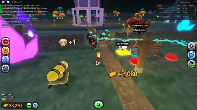 ЗАЩИТА ГРИБНОЙ ДЕРЕВНИ 2 СЕРИЯ В РОБЛОКС! ROBLOX ВИДЕО смотреть онлайн