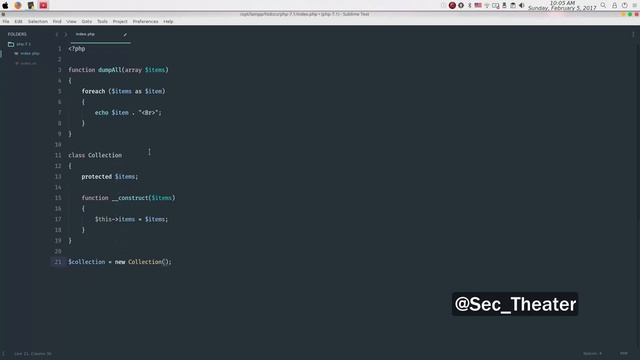 Learn PHP 7.1 New Features : #6 Iterable Types смотреть онлайн