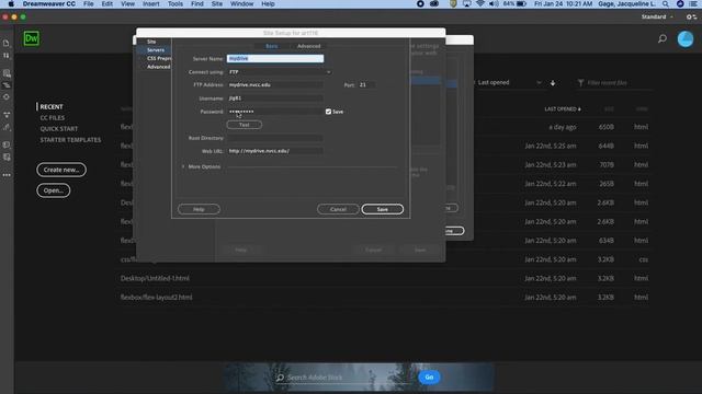Dreamweaver CC 2020 - Importing and Exporting settings in Dreamweaver смотреть онлайн