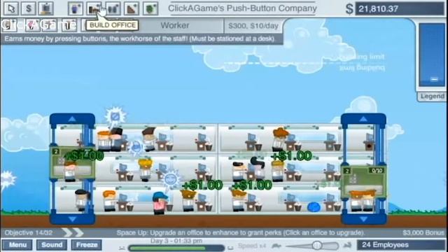 Corporation Inc. Gameplay | A Free Simulation Game | ClickAGame смотреть онлайн
