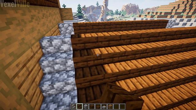Майнкрафт (Minecraft) - Как построить большой бревенчатый дом (ЛЕГКО!) смотреть онлайн