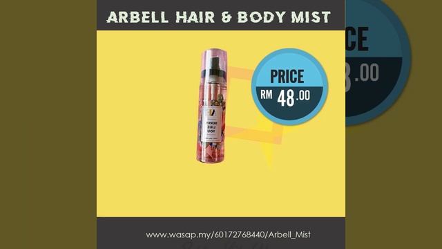 Arbell Hair & Body Mist