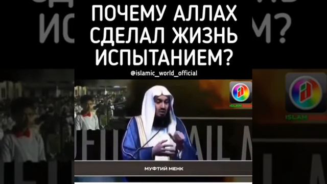 Почему Аллах сделал жизнь испытанием смотреть онлайн