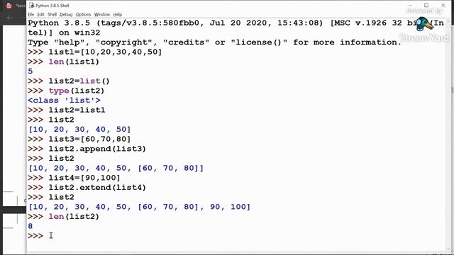 Lists Chapter 9 NCERT class 11 Computer Science смотреть онлайн