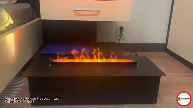 Электрокамин Real Flame Cassette 630M 3D с панелью смотреть онлайн