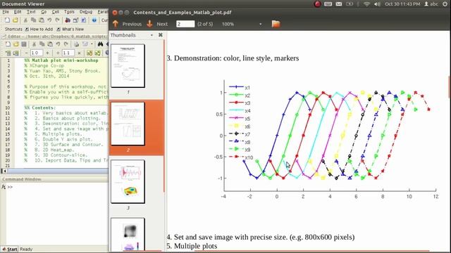 01 matlab plots tutorial contents intro смотреть онлайн