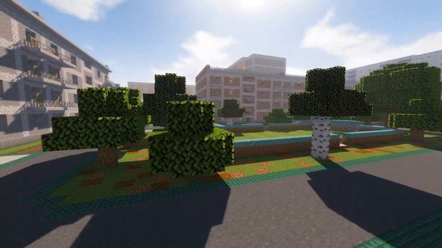 Строим город в Minecraft #9.2 - Типовой район (REMAKE) смотреть онлайн