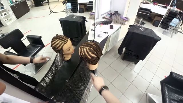 Как снять афролоконы. Расплетаем афрокудри и брейды. смотреть онлайн