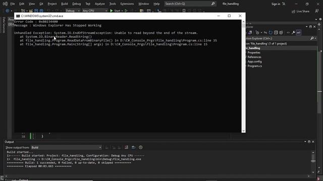 File Handling (I/O Streams) in C# Part 2 - C# .NET Complete Course in Telugu-Lesson 24 смотреть онлайн