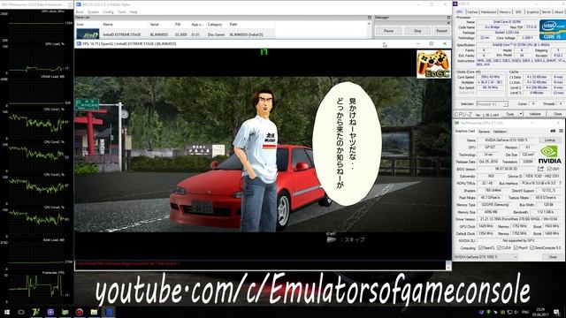 RPCS3 PS3 Emulator - Initial D Extreme Stage (2008). Ingame. OpenGL (Auto LLE). Test #4 смотреть онлайн