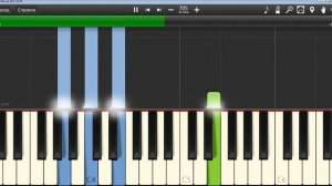 Разбор.Ласковый май   На белом покрывале января на синтезаторе,самоирайке