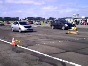 Тойота Приус 20  заезд Приус&Приус