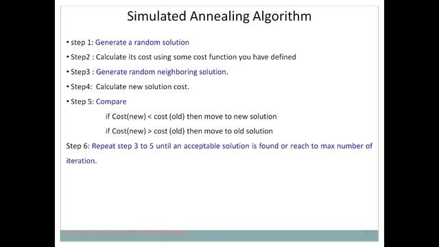 SCT14 Simulated Annealing and Random Search смотреть онлайн