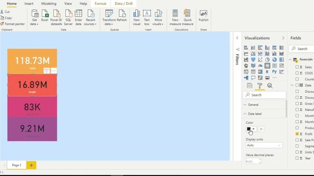 How to Create a Simple Dashboard in Power BI смотреть онлайн