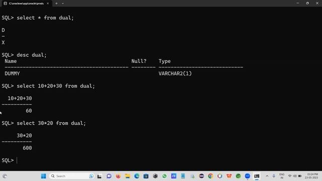 what is dual table in oracle смотреть онлайн