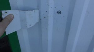 Калитка с хитрыми петлями