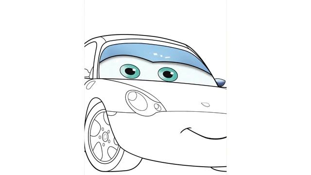 How To Draw Sally Carrera From Cars