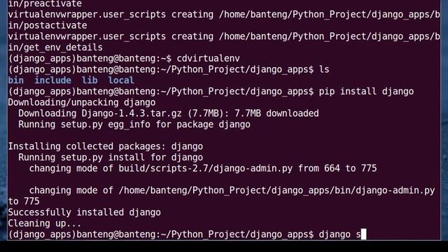 Python Tutorial - Create a Simple Hello World Apps in Django смотреть онлайн