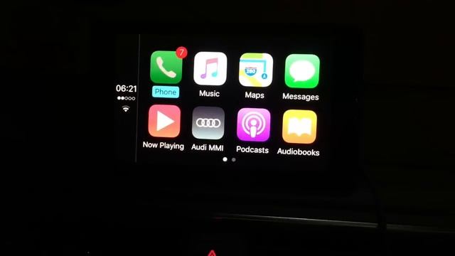 Apple CarPlay Demo, Audi смотреть онлайн