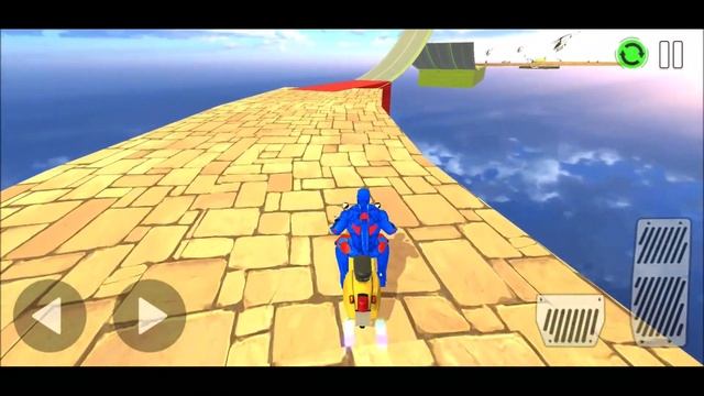 Scooter Race Uphill Stunt Game - Scooter Bike Racing Game - Bike Games смотреть онлайн