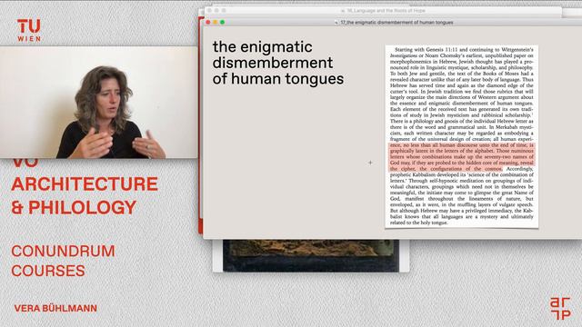 Authoring what Exists Already – Architecture and Philology смотреть онлайн
