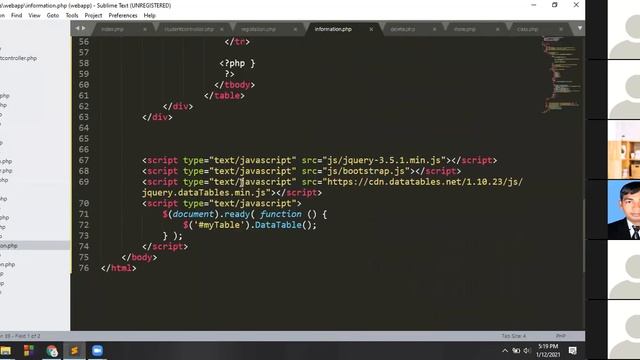 PHP basic #laravel web development basic to advanced #laravel class 7 part 3 смотреть онлайн