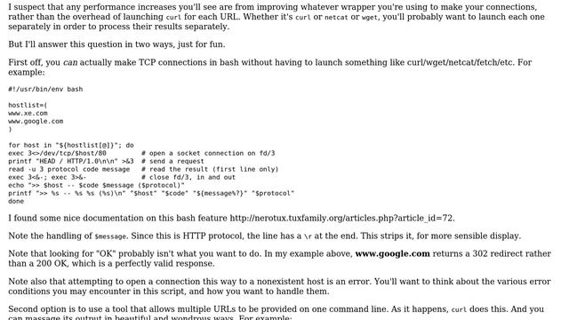 Faster way to ping URL than curl (2 Solutions!!) смотреть онлайн