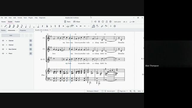 Breathe Soft, Ye Winds Baritone Rehearsal Track смотреть онлайн