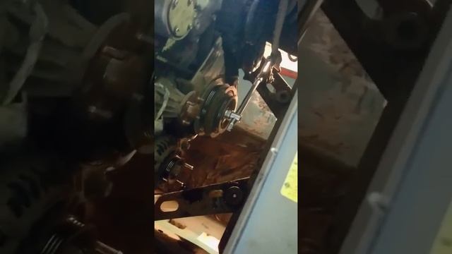 Снятие шкифа Rb25det