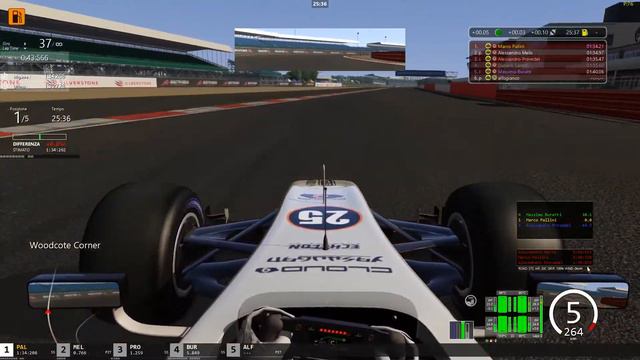 Giro Silverstone Assetto Corsa Lotus Exos 1:33 смотреть онлайн