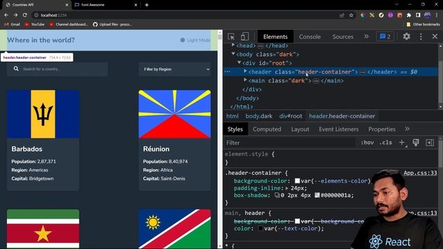 Dark Mode in React | The Complete React Course | Ep.27 смотреть онлайн