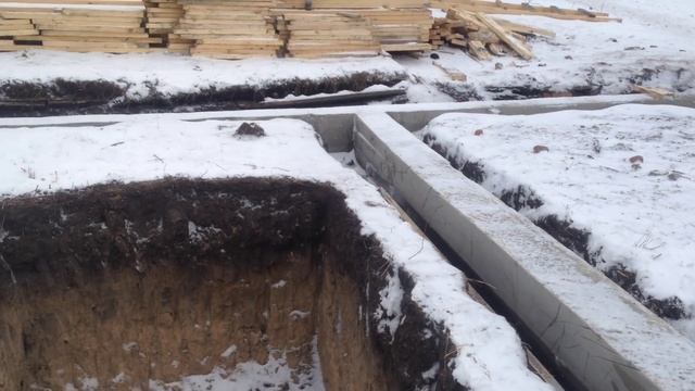 5. Готовый фундамент