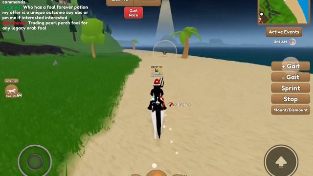 Getting the Fastest Time in Mainland Loop Race Wild Horse Islands Roblox смотреть онлайн